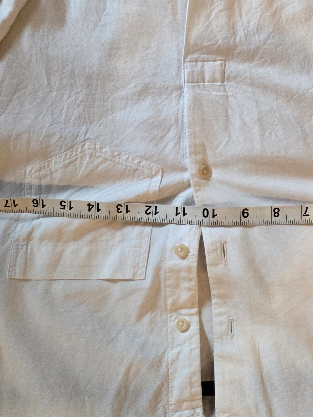 TOAST Taro Cotton Oxford Long Shirt - UK8 - Picture 8 of 12
